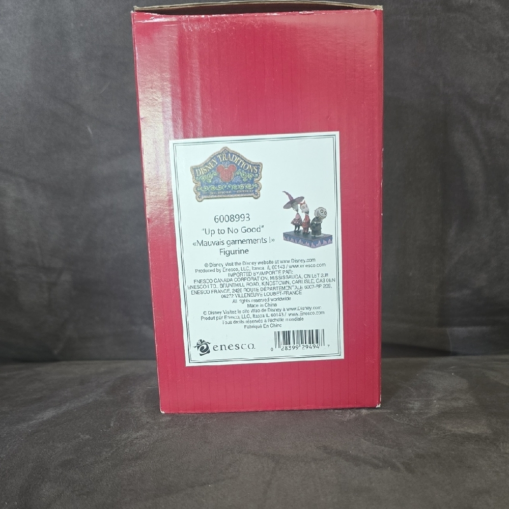 Disney Jim Shore Nightmare Before Christmas    "Up To No Good" New
